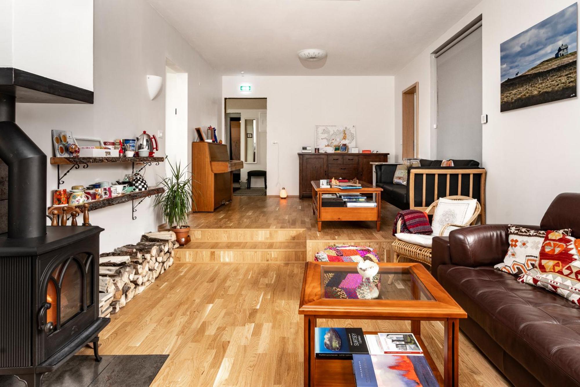 Tunfifill Guesthouse - Free Hot Tub And Sauna, Cozy And Quiet هفامستانغي المظهر الخارجي الصورة